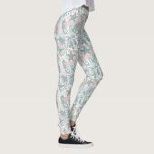 Nautical Beach Collage Sage ID840 Leggings (Rechts)