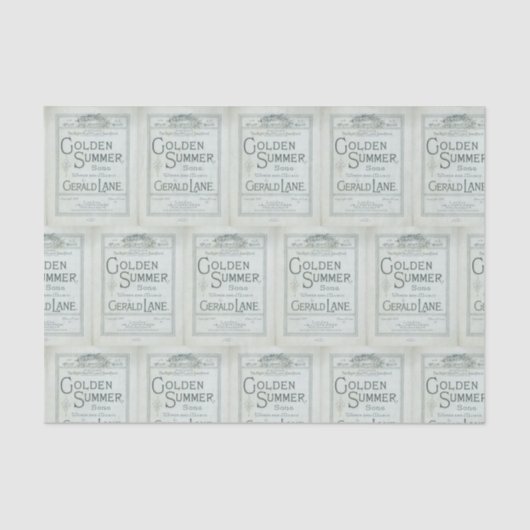 Nautical Beach Design Serie 16 Seidenpapier (Vorderseite)