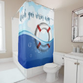 Nautical Beach Duschvorhang (Beispiel)