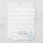 Nautical Beach | Einladung zur Hochzeit (Vorderseite)