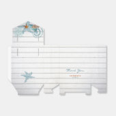 Nautical Beach | GASTGESCHENK HOCHZEIT Geschenkschachtel (Ungefaltet)