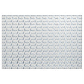 Nautical Beach Huts und Lighthouses Blue White Stoff (Yard (91,4 cm))