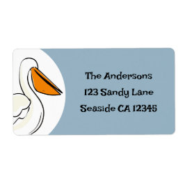 Nautical Beach Pelican Rücksendeadresse