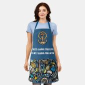 Nautical Beach Schürze (Getragen)