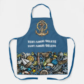 Nautical Beach Schürze (Vorderseite)