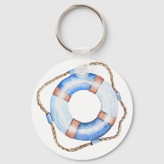 Nautical Beach Wedding Bridesmaid-Geschenk Schlüsselanhänger (Rückseite)