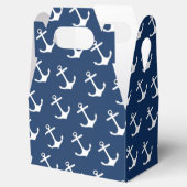 Nautical Blue Anchor Geschenkboxen Geschenkschachtel (Geöffnet)