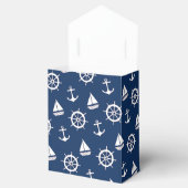 Nautical Blue Anchor Geschenkboxen Geschenkschachtel (Geöffnet)