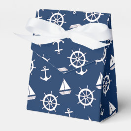 Nautical Blue Anchor Geschenkboxen Geschenkschachtel