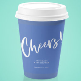 Nautical Blue Baby Duschpapierkassetten Pappbecher