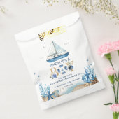 Nautical Blue Boat Ahoy Es ist eine Baby-Dusche Geschenktütchen (Versiegelt)