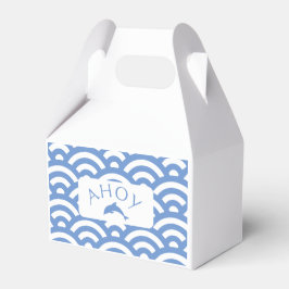 Nautical Blue Boho Baby Dusche Geschenkschachtel