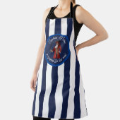Nautical Blue Boy Pirate Schürze (InSitu)