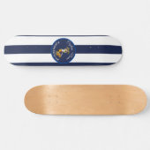 Nautical Blue Boy Pirate Skateboard (Horizontal)