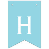 Nautical Blue Happy Birthday Anchor Bunting Wimpelkette (Zweite Fahne)