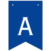 Nautical Blue Happy Geburtstag Anchor Jagd Wimpelkette (Dritte Fahne)