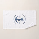 Nautical Boat Anchor Family Cruise Trip Handtuch (Handtuch)