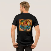 #Nautical #Boat Design T - Shirt for Men/Women" (Rückseite voll)