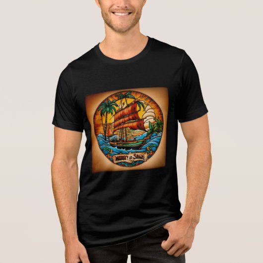 #Nautical #Boat Design T - Shirt for Men/Women" (Vorderseite)