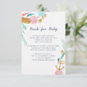 Nautical Book for Baby Begleitkarte (Stehend Vorderseite)