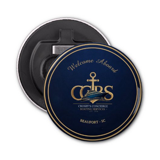 Nautical Bottle Opener CCBS Merch. Flaschenöffner (Vorderseite)