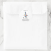 Nautical Boy Anchor Geburtstag Danke, Sticker (Tasche)