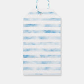 Nautical Boy Baby Dusche Vielen Dank Geschenkanhänger (Rückseite)