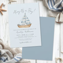 Nautical Boy Baby Shower