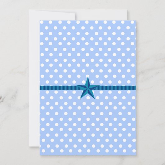 Nautical Boy Einladung (Rückseite)