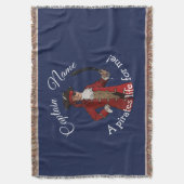 Nautical Boy Party Pirate Decke (Vorderseite Vertikal)