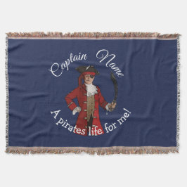 Nautical Boy Party Pirate Decke