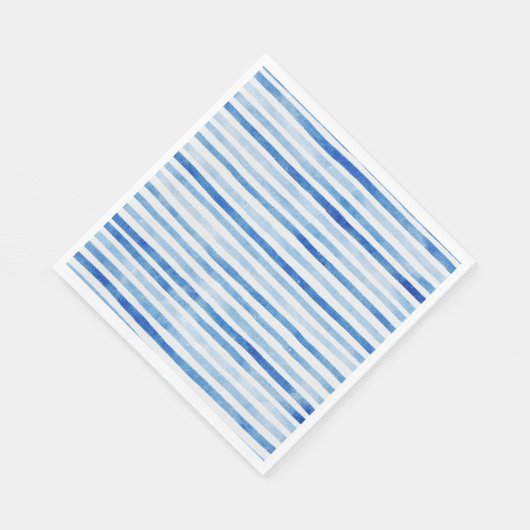 Nautical Boy Sailor Teddy Bears Stripe Babydusche Serviette (Ecke)