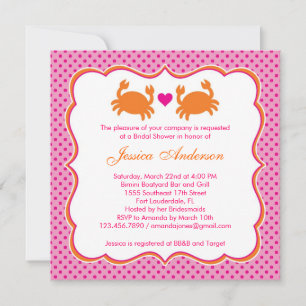 Nautical Bridal Dusche Einladung