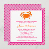 Nautical Bridal Dusche Einladung (Vorne/Hinten)