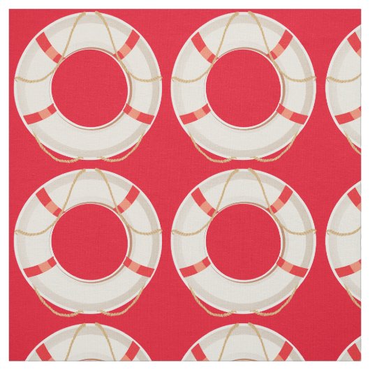 Nautical Buoy Fabric Stoff (Muster)