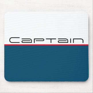 Nautical Captain Sport Strip Mousepad