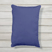 Nautical Captains Wheel Anchor Add Names Monogram Kissen Für Draußen (Rückseite(Vertikal))