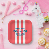 Nautical Celebration Paper Plates Pappteller (Party)