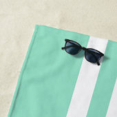 Nautical Celebration Stripes logo Strandtuch (Beispiel)