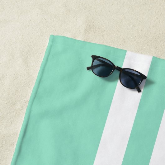 Nautical Celebration Stripes logo Strandtuch (Beispiel)