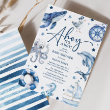 Nautical Charm: Junge Babydusche