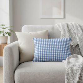 Nautical checkered cushion, Marine-themed cushion Dekokissen