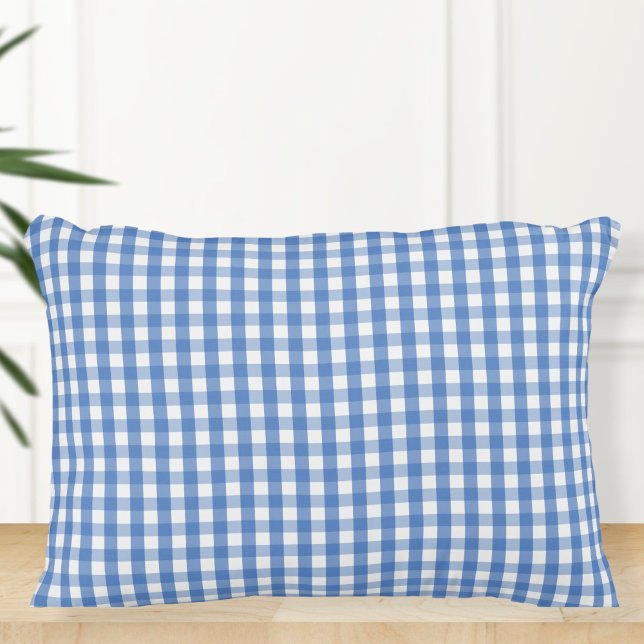 Nautical checkered cushion, Marine-themed cushion Dekokissen (Von Creator hochgeladen)