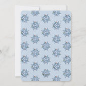 Nautical Christmas Card Feiertagskarte (Rückseite)