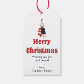 Nautical Christmas  Geschenkanhänger (Vorderseite)