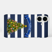 Nautical Christmas Tree Custom Case-Mate iPhone Hülle (Rückseite (Horizontal))