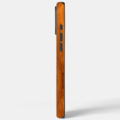 Nautical Chrome Sharks auf Teak Wood Print Case-Mate iPhone Hülle (Rückseite / Links)