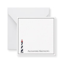 Nautical Coastal Beach Lighthouse Personalisiert