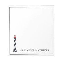 Nautical Coastal Beach Lighthouse Personalisiert