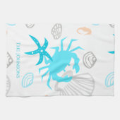 Nautical Coastal Beach Thema Küche Handtuch (Horizontal)